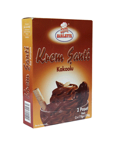 OVALETTE Krem Şanti - Kakaolu