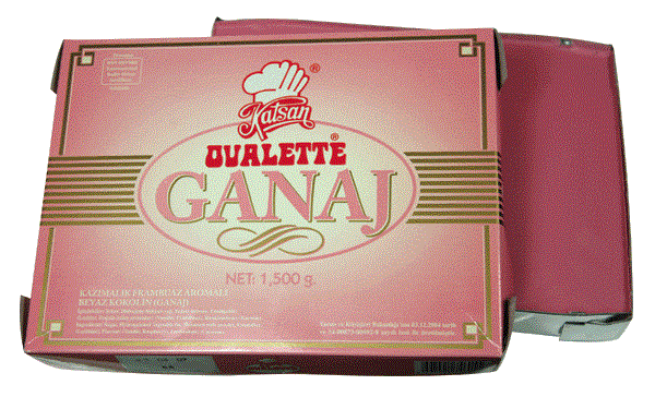OVALETTE GANAJ FRANBUAZ 1,5 KG