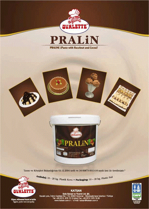 OVALETTE PRALİN EKO 10 KG.