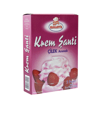 OVALETTE Krem Şanti - Çilek Aromalı