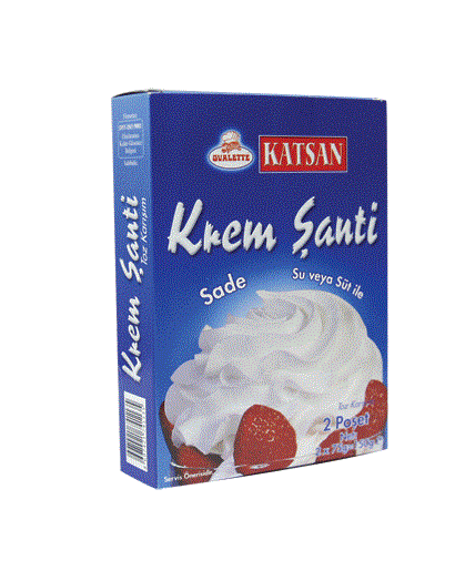 OVALETTE Krem Şanti - Sade